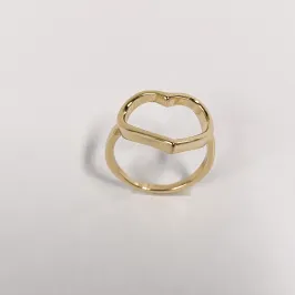 Anel Design de Coração