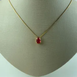 Colar Veneziana com Zircônia Folheado a Ouro 18k