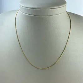 Colar Veneziana Folheada a Ouro 18k