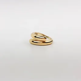 Anel Cordas Folheado a Ouro 18k