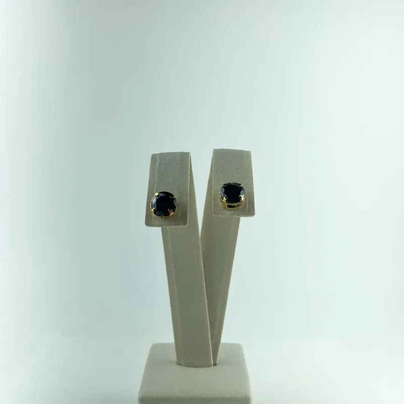 Brinco Ponto de Luz com Zircônia Folheado a Ouro 18k