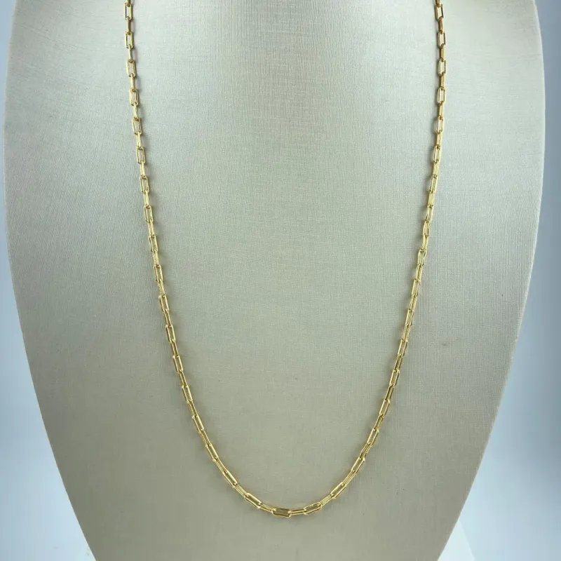 Corrente Masculina Cartier Folheado a Ouro 18k