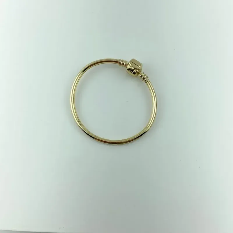 Bracelete Pandora Infantil Folheada a Ouro 18k