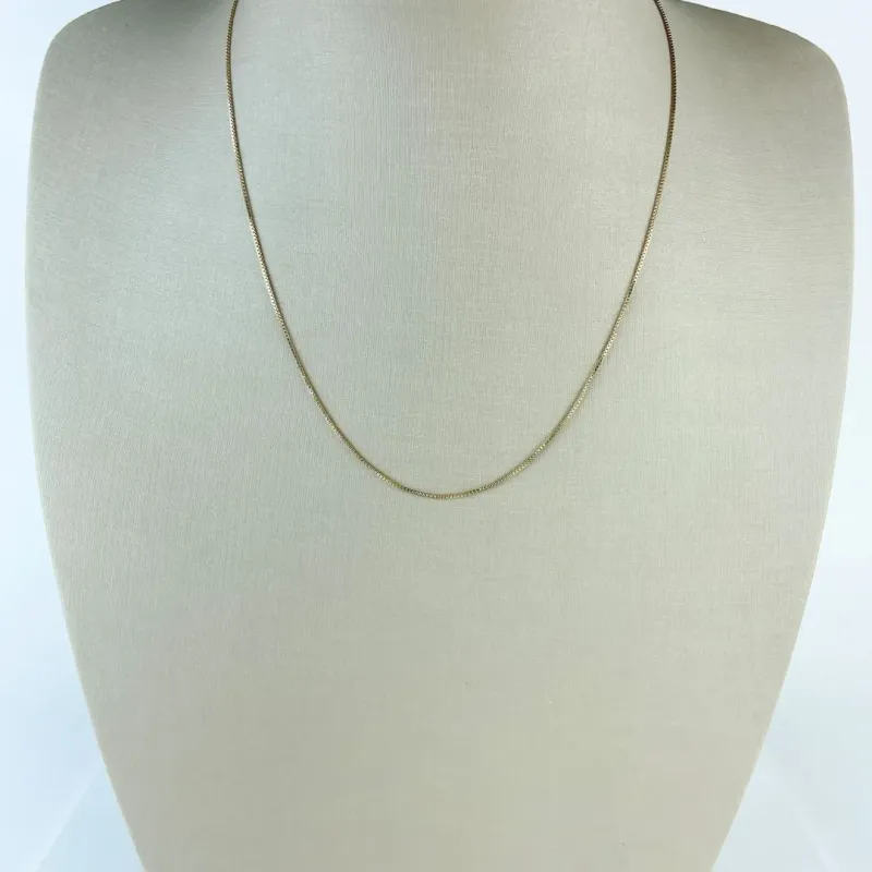 Colar Veneziana Folheado a Ouro 18k