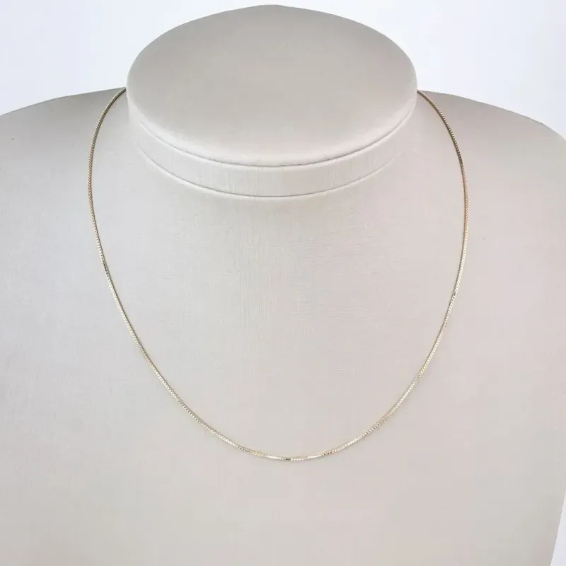 Colar Veneziana Banhado a Ouro 18K