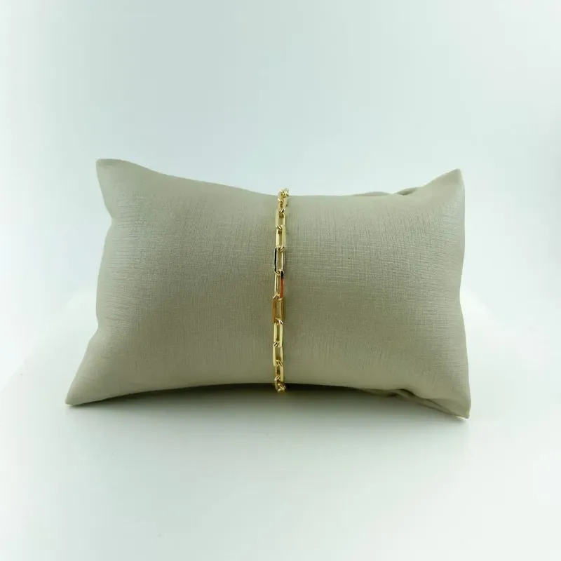 Pulseira Masculina Cartier Folheado a Ouro 18k