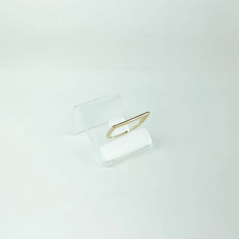 Anel Fio Redondo Folheado a Ouro 18k