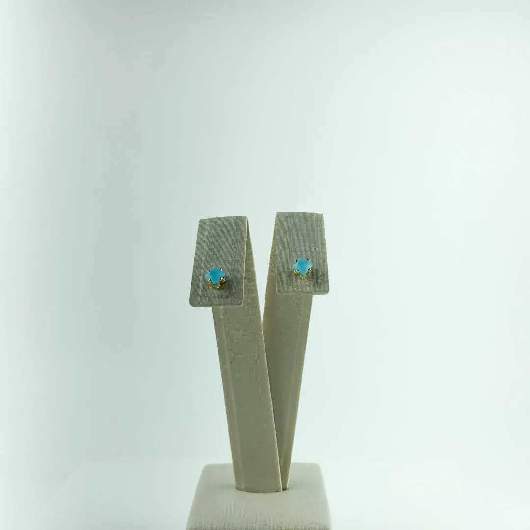 Brinco com Zircônia Folheado a Ouro 18k